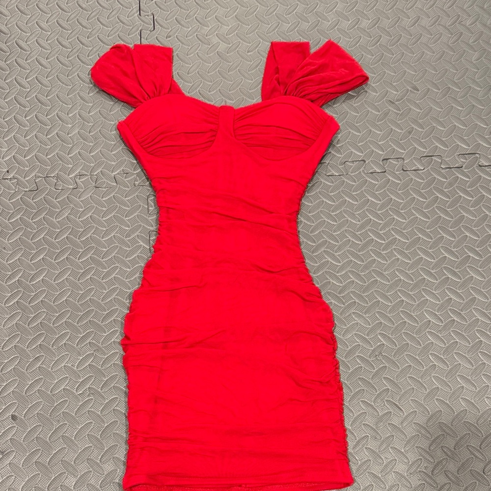 Windsor Vibrant Red Mini Dress